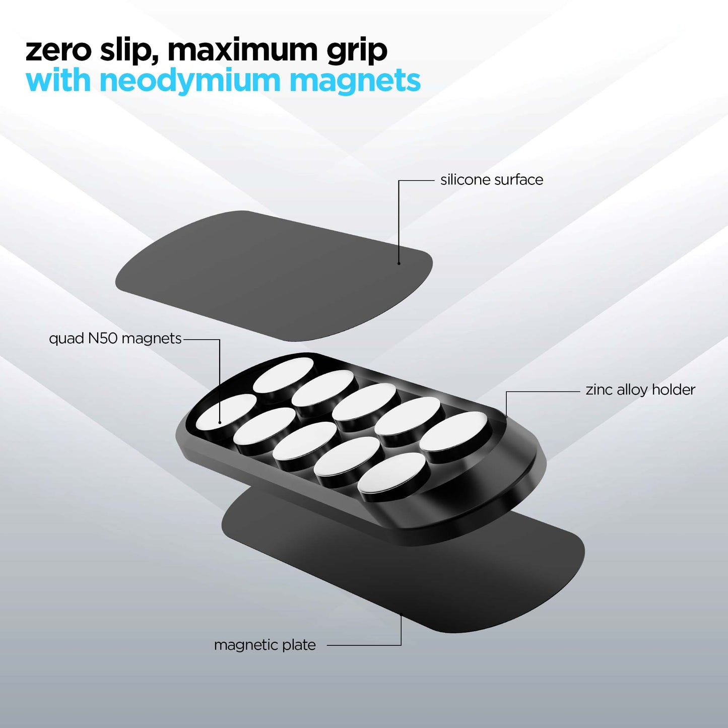 Rush X2 Magnetic Mobile holder