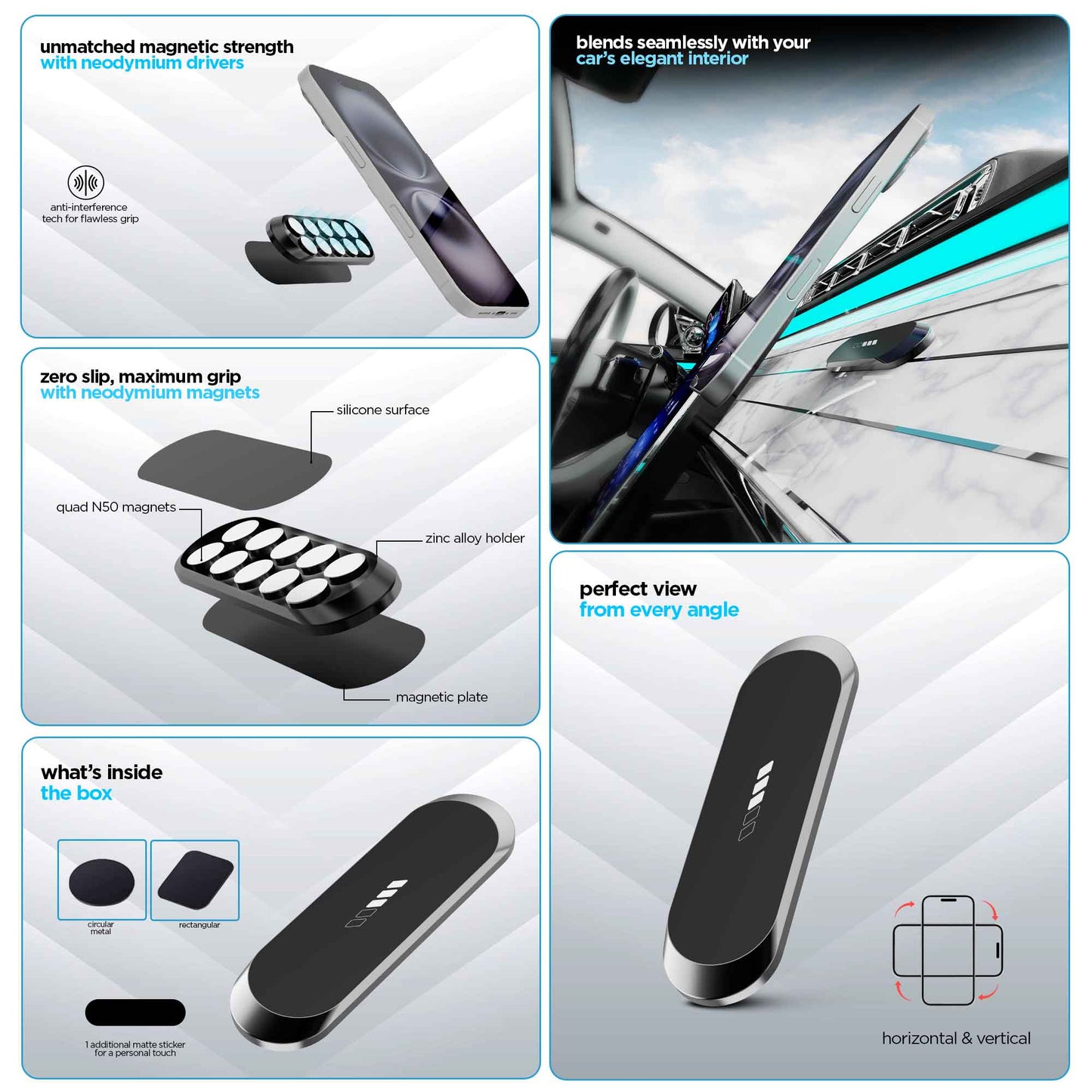 Rush X2 Magnetic Mobile holder