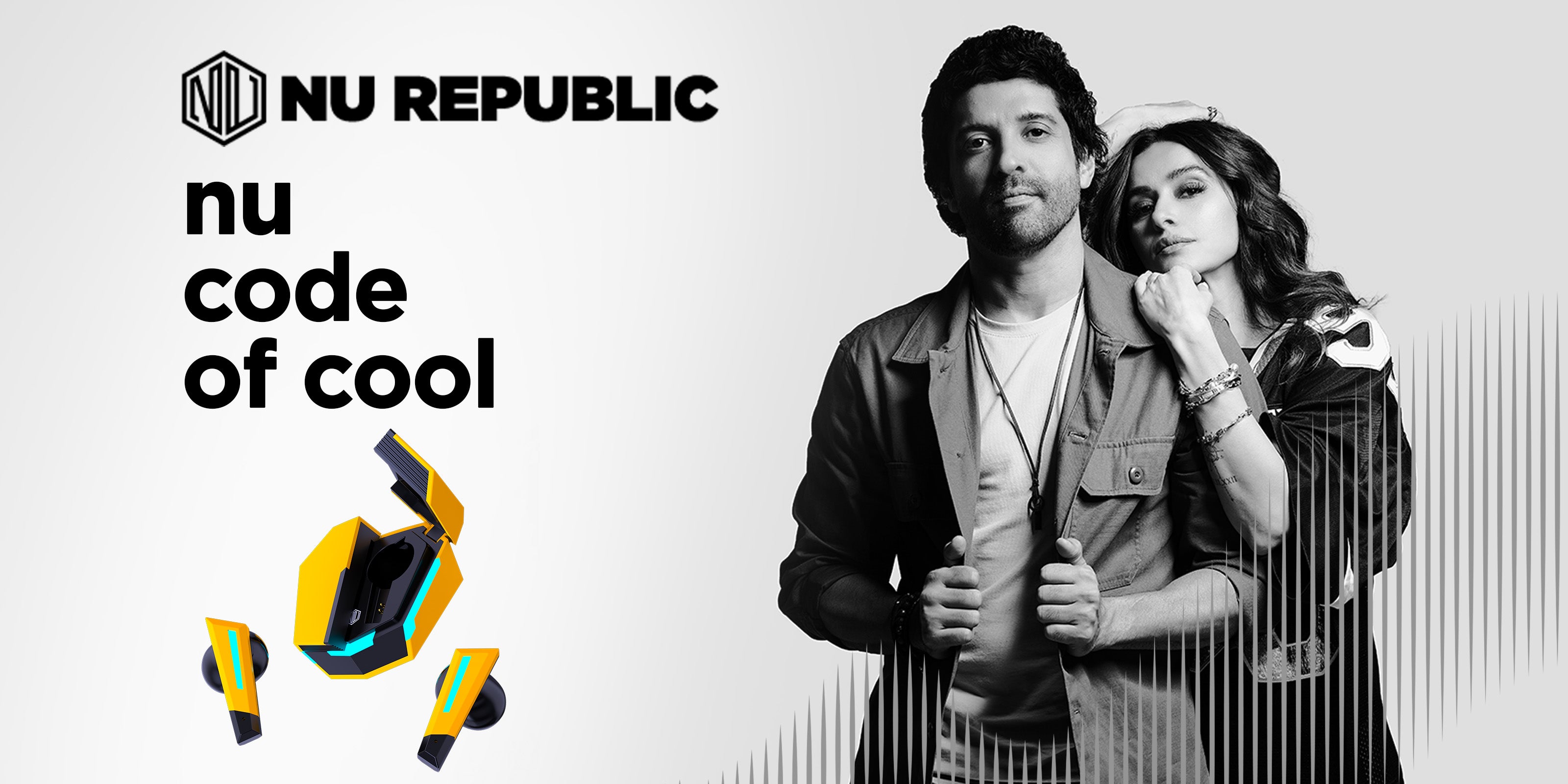 Load video: Nu Republic x Shibani Akhtar x Farhan Akhtar | TVC Launch | Latest Video